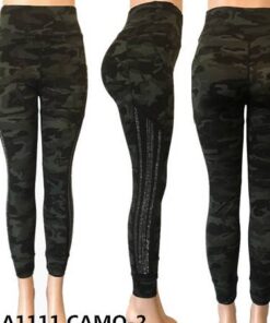 A1111 Sports Yoga Rhinestone Pocket Legging 12PCS/PACK