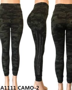 A1111 Sports Yoga Rhinestone Pocket Legging 12PCS/PACK