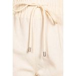 Wholesale Womens Linen Shorts with Pockets & Waist Tie - Image 10