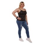 Wholesale Womens Plus Size Lace-Up Tank Tops - Image 7
