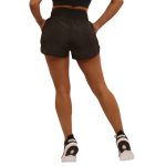 Wholesale Womens Smocked Waistband Windbreaker Athletic Shorts - Image 4