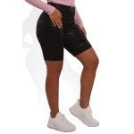 Wholesale Womens High Waist Biker Shorts With Side Pockets