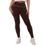 Wholesale  High Waist Fleece Leggings - Tummy Control - Image 5
