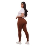 Wholesale  High Waist Fleece Leggings - Tummy Control - Image 11
