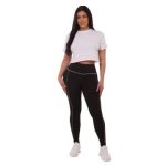 Wholesale  High Waist Fleece Leggings - Tummy Control - Image 18
