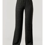 Wholesale Womens Loose Fit Boyfriend Pajama Pants-Heather Charcoal