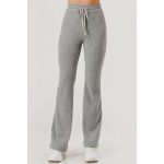 Wholesale Womens Waffle Textured Fleece Lined Flare Pants - Image 9