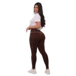 Wholesale  High Waist Fleece Leggings - Tummy Control - Image 6