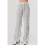 Wholesale Womens Ribbed Knit Wide Leg Drawstring Pants - Image 10