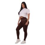 Wholesale  High Waist Fleece Leggings - Tummy Control - Image 7