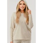 Wholesale Womens Waffle Fleece Hoodie & Jogger 2-Piece Set - Image 6