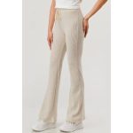 Wholesale Womens Waffle Textured Fleece Lined Flare Pants - Image 3